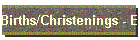 Births/Christenings - Esslingen, Neckarkreis, Wuerttemberg