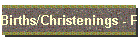 Births/Christenings - Fleinheim, Jagstkreis, Wuerttemberg