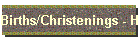 Births/Christenings - Hohenstaufen, Donaukreis, Wuerttemberg
