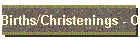 Births/Christenings - Oehringen, Jagstkreis, Wuerttemberg